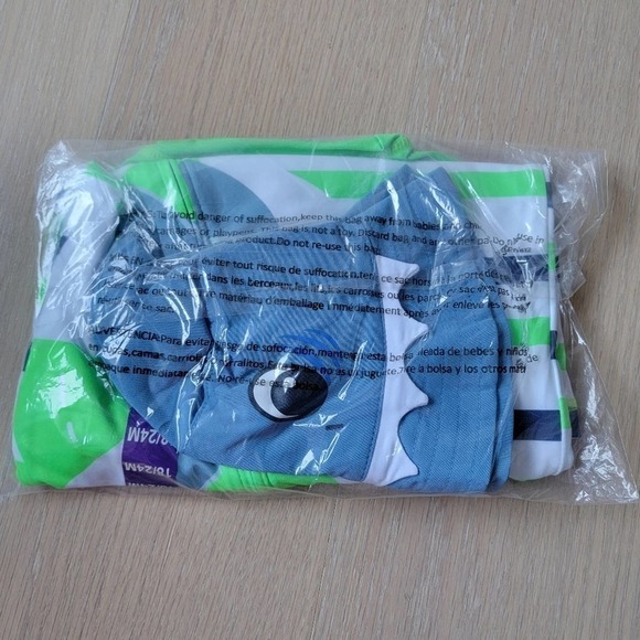 🛑 2 / $40 Sale! Tommy Bahama Infant 2-piece Swim Set UPF50+ / Shark Print NWT - Picture 6 of 9